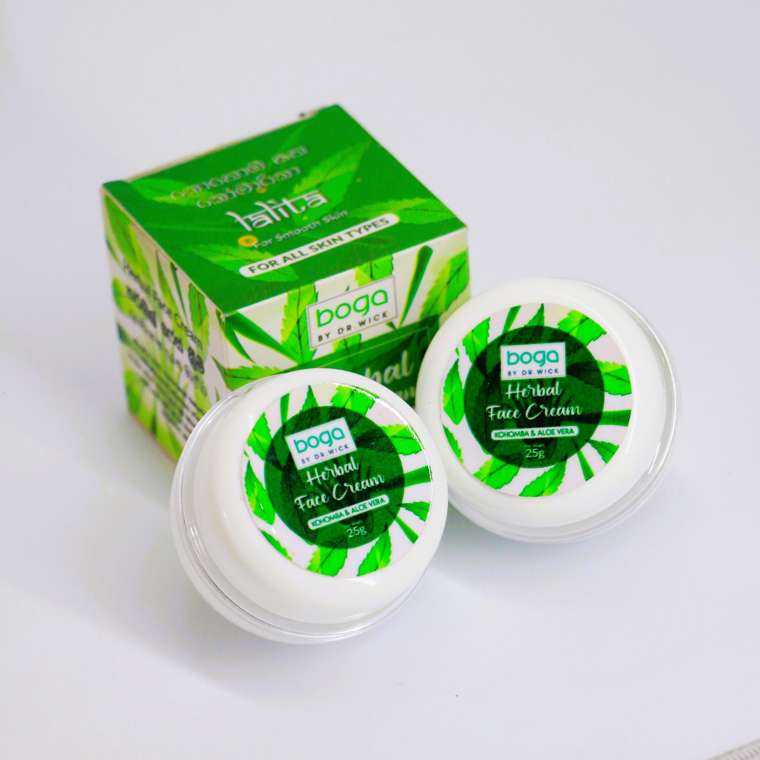 Dry Skin – Kohomba & Alovera Face Cream – Boga By Dr.Wick White