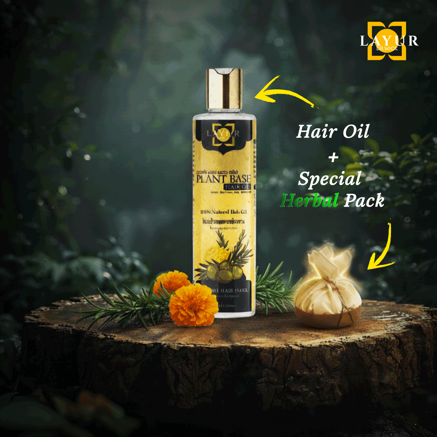 Hair Growth and Repair Kit Layur